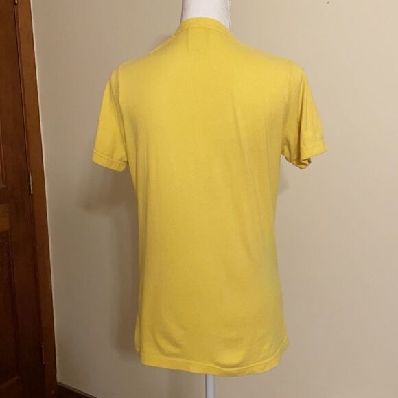 Abercrombie and Fitch yellow logo T-shirt size Boy Large - Picture 5 of 5